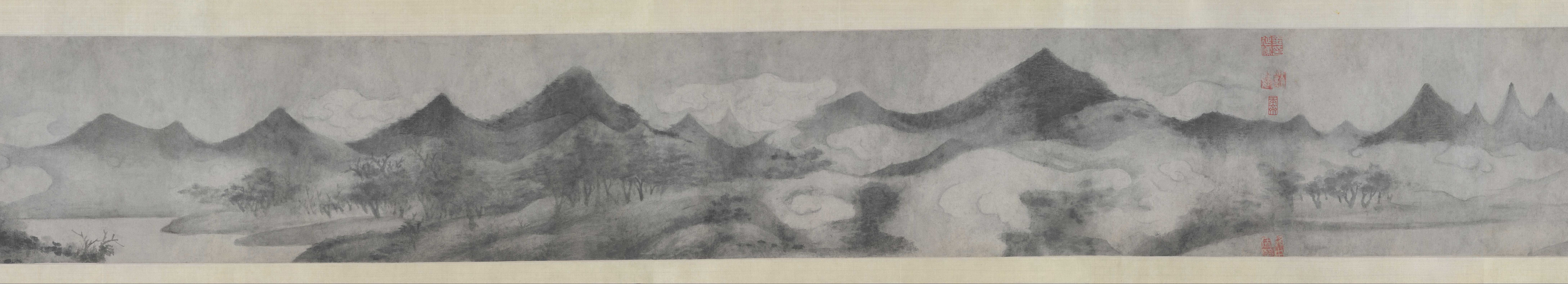 圖2 米友仁 瀟湘奇觀圖 裁1