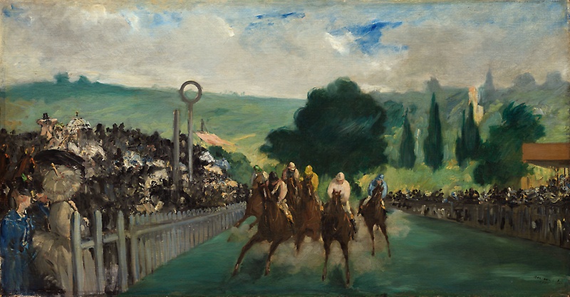2-Manet The Races at Longchamp