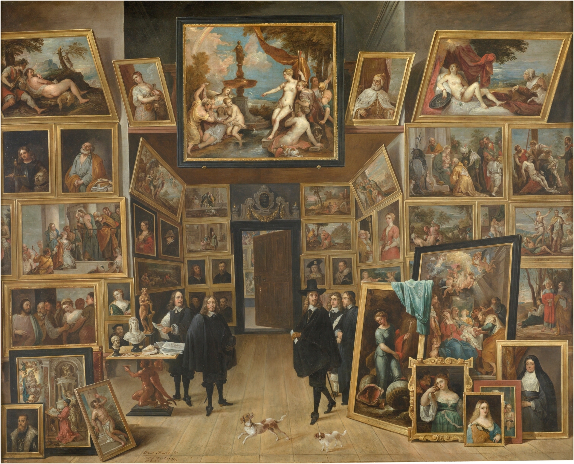 The Archduke Leopold William in his Picture Gallery in Brussels