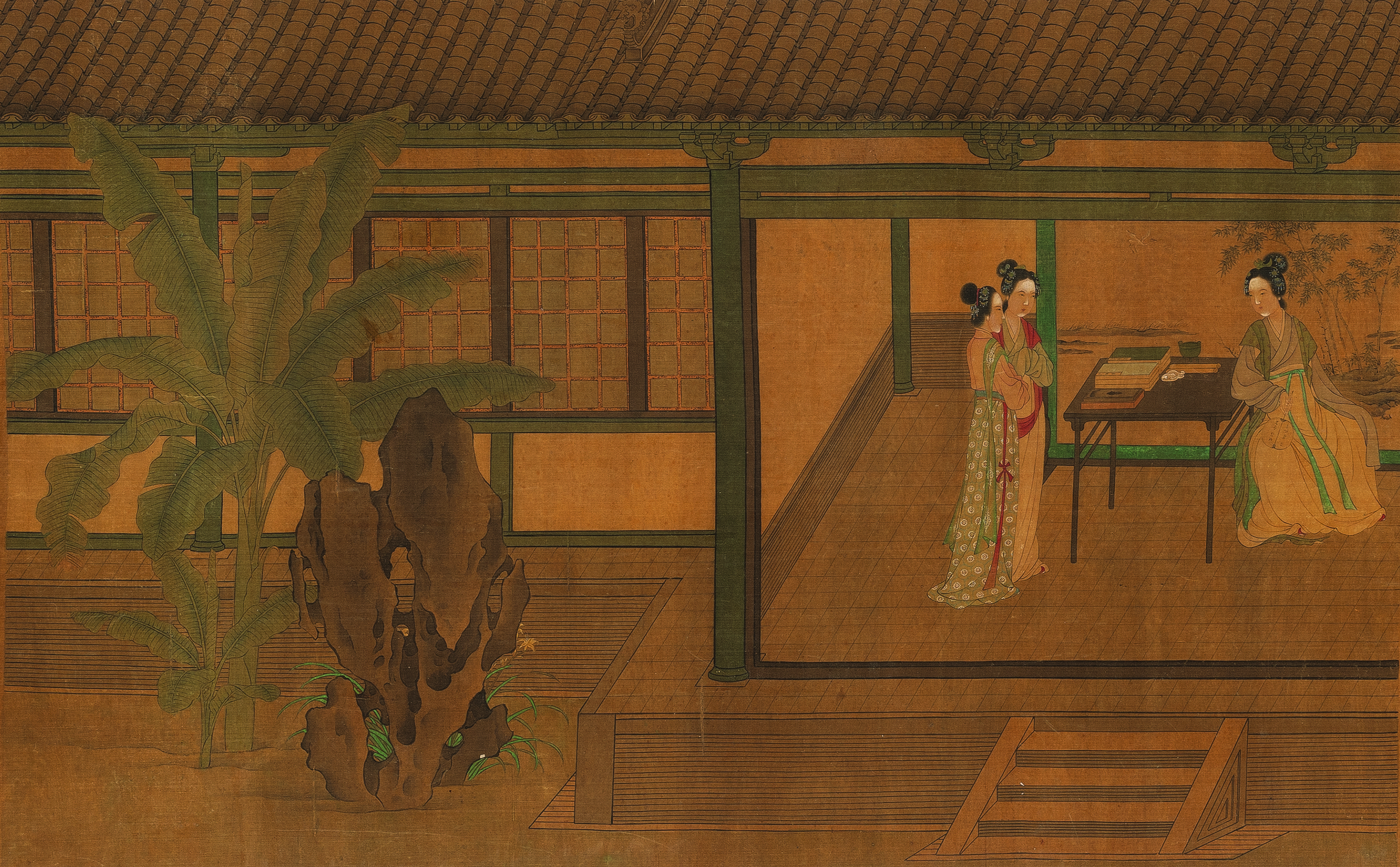 香港中文大學文物館「北山汲古：中國繪畫」展（一）：明清女性題材繪畫與女畫家