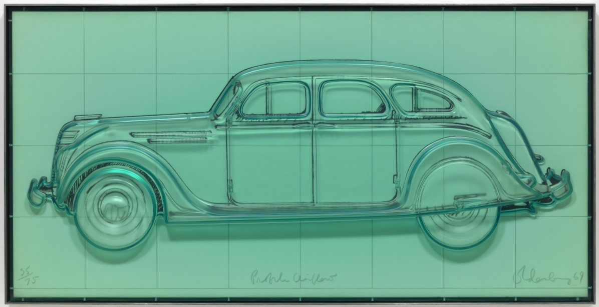 Claes Oldenburg, Profile Airflow, 1969.