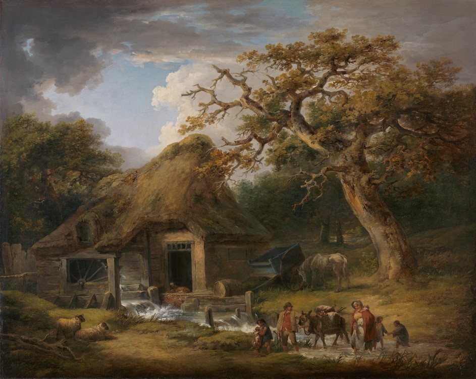 【圖3】George Morland, The Old Water Mill