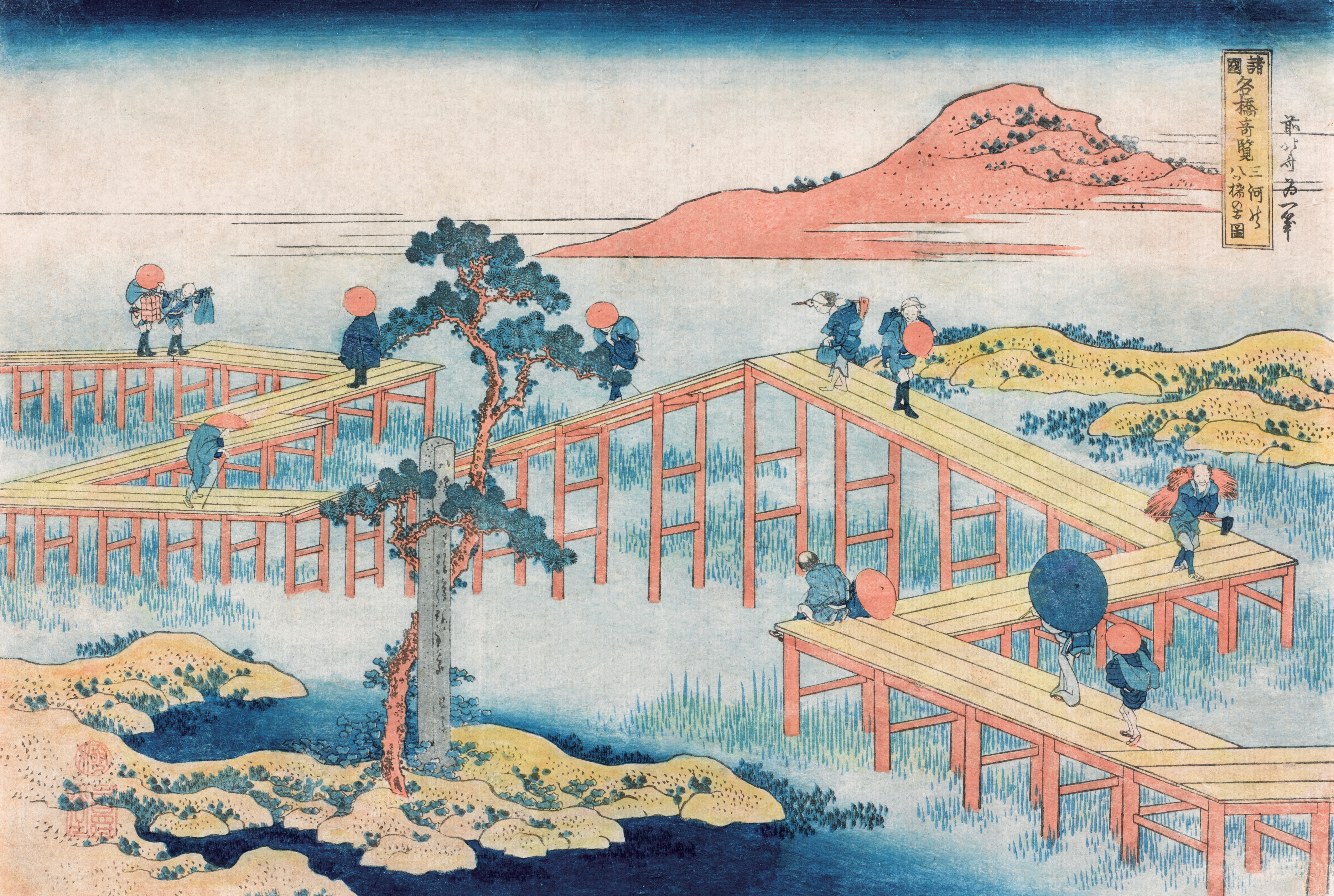 您熟悉與不熟悉的北齋作品