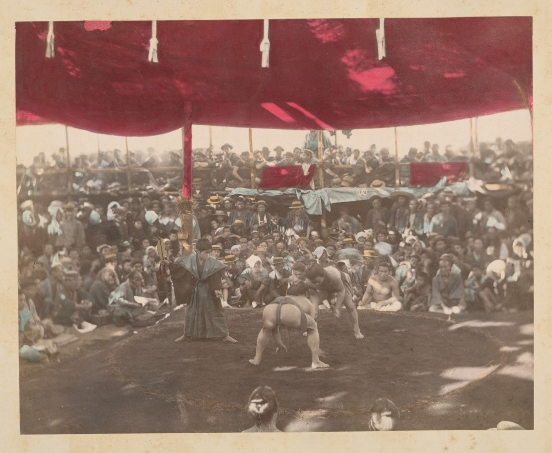 佚名，《相撲比賽》