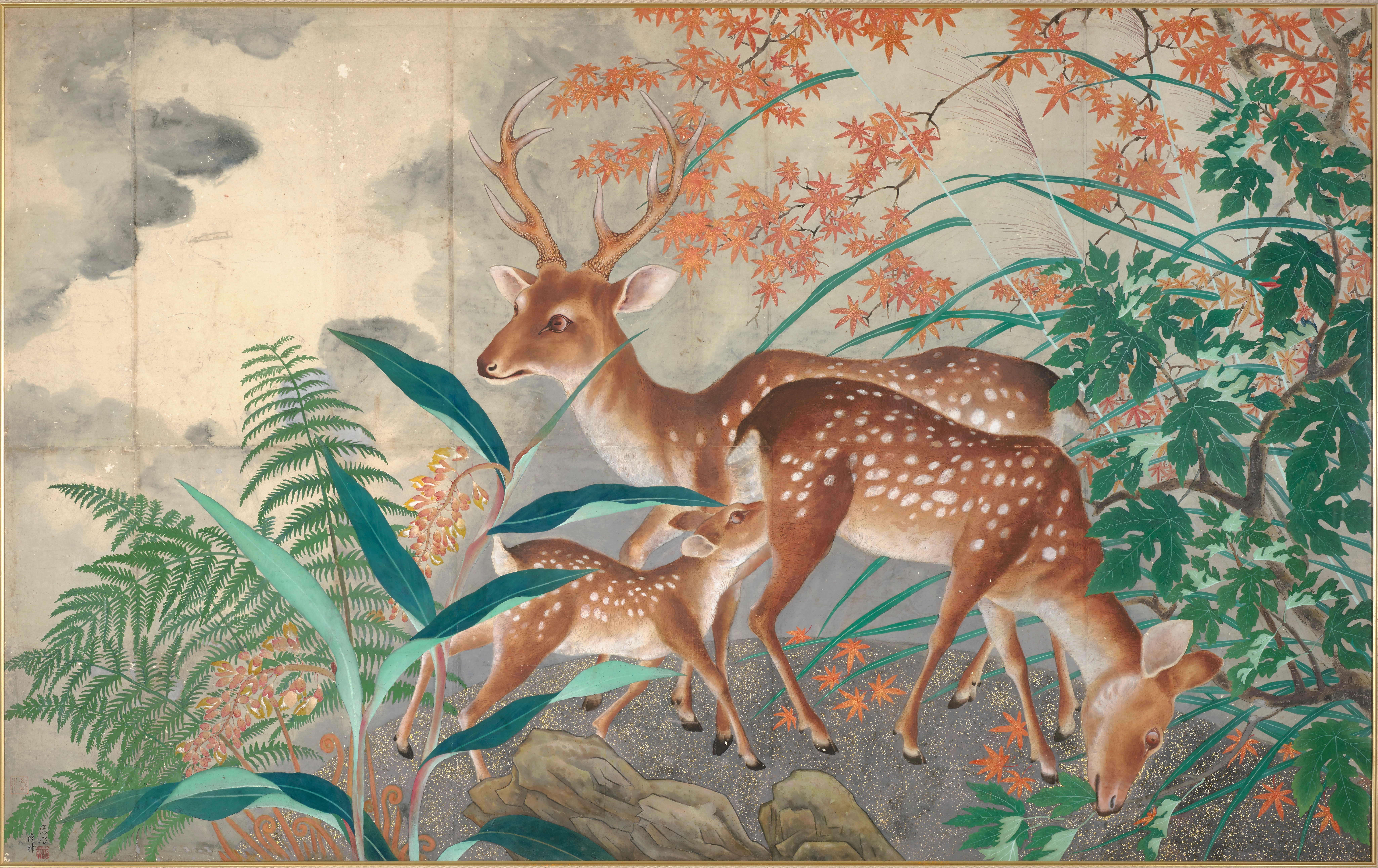 【不朽的青春】東洋畫家呂鐵州與《鹿圖》之謎