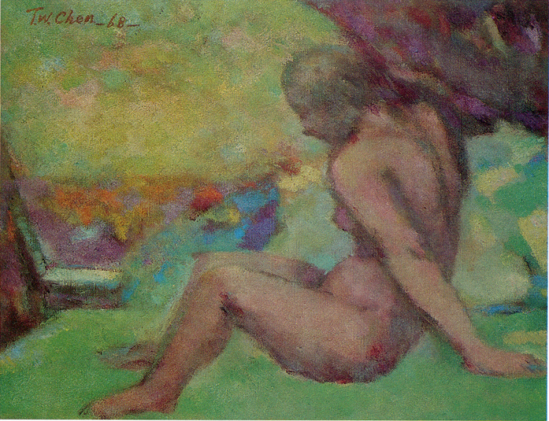 研究型的藝術家！從陳德旺的女體畫像切入