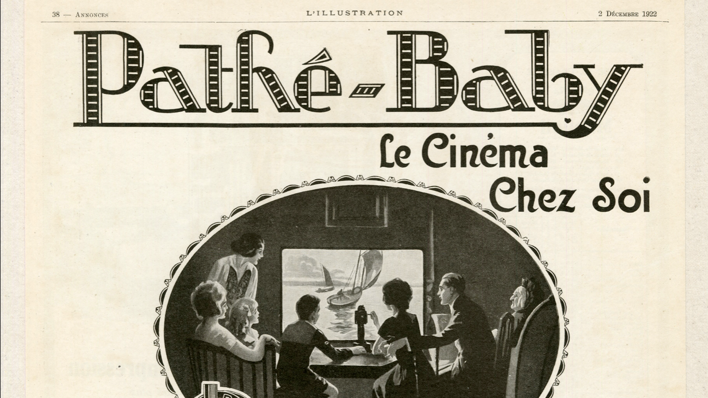 一百年前開創家用影視娛樂工業的耶誕獻禮──「百代－寶貝」放映機