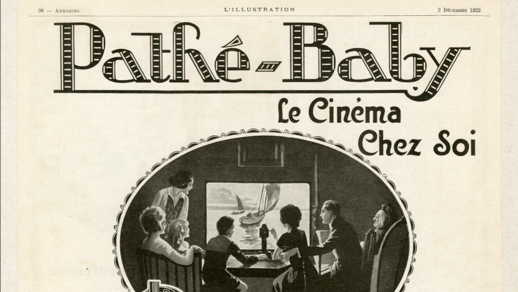 一百年前開創家用影視娛樂工業的耶誕獻禮──「百代－寶貝」放映機