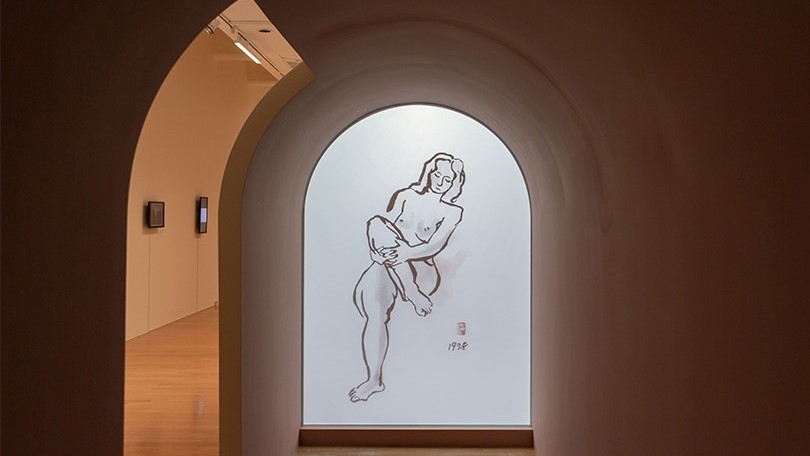 洪瑞麟展覽的體驗與沈浸