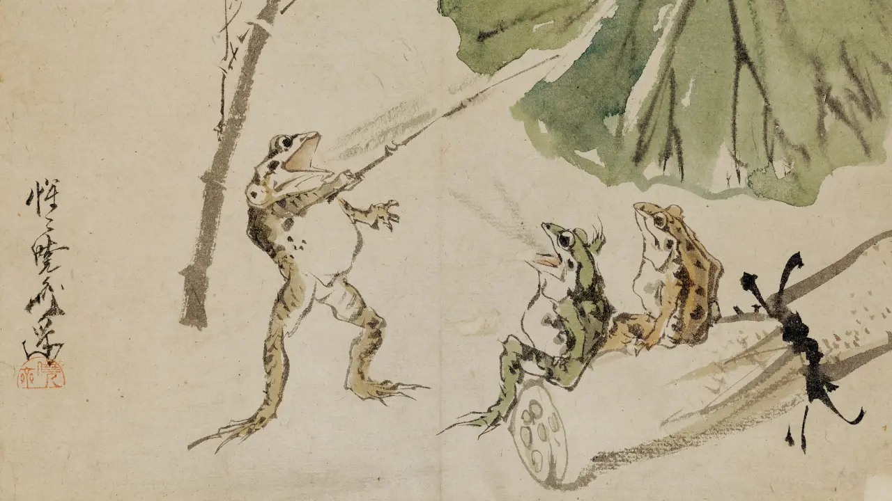 河鍋曉齋的動物大觀園