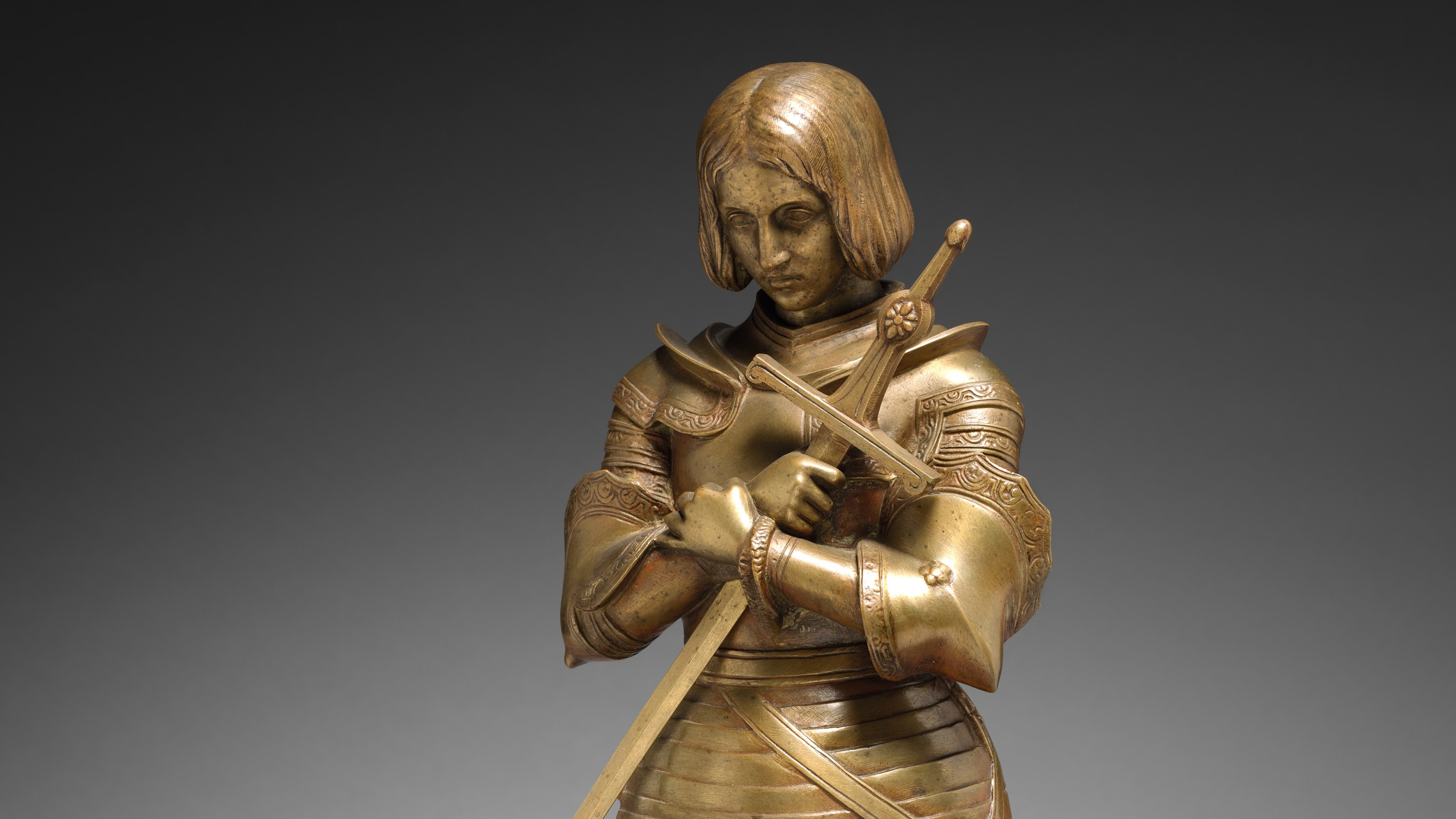 謙遜的英雄──瑪莉．德奧爾良的《祈禱中的貞德》