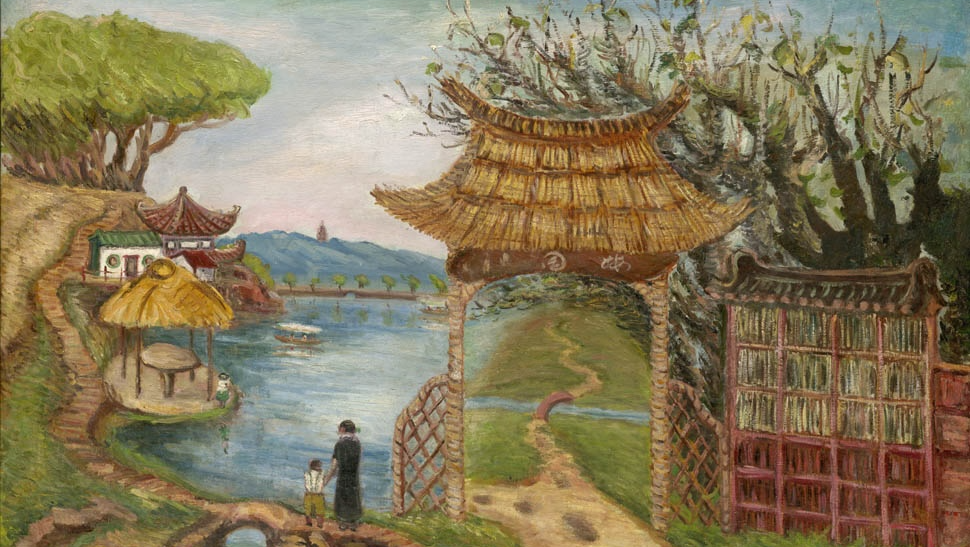 變調的江南——陳澄波《江南春色》的戰時色彩