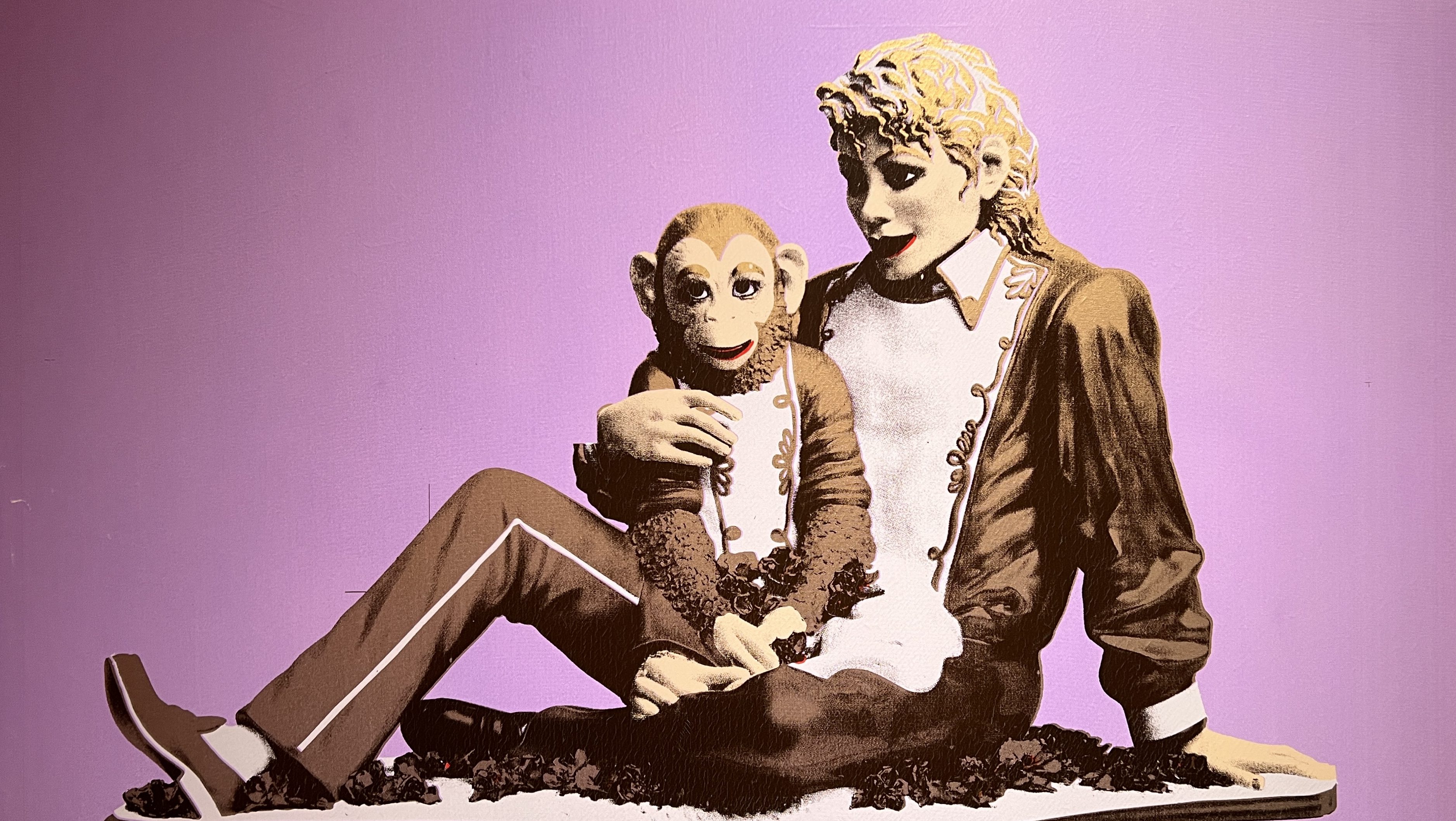 倪再沁《超・超扁平系列》的挪用分析