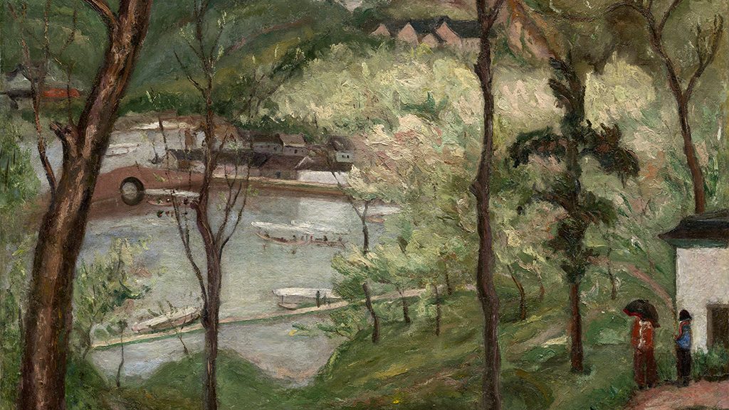 凝視逸園風景：陳澄波《琳瑯山閣》中的構圖傳承與情感（上）