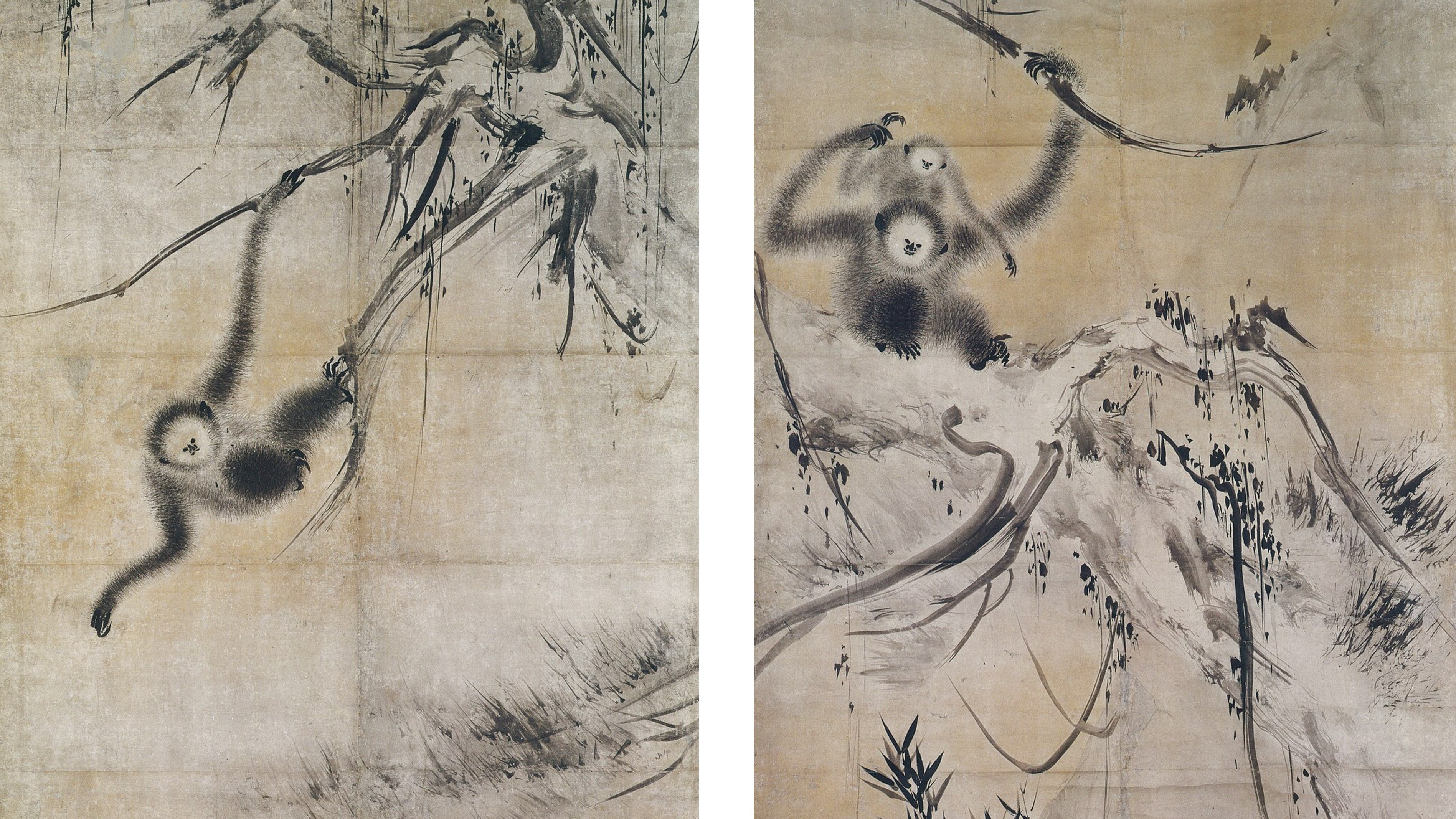 日本超人氣猿猴圖——長谷川等伯的《枯木猿猴圖》與製作年代之謎